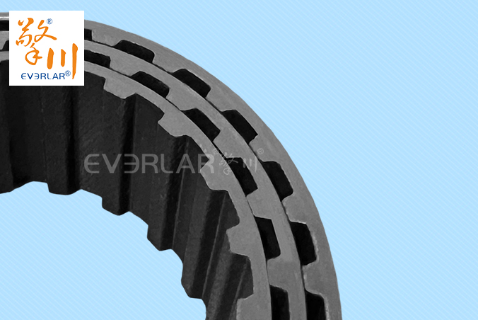 黑色橡膠同步帶耐磨耐油工業(yè)皮帶印刷包裝設(shè)備傳動(dòng)帶廠家定制